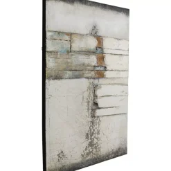 KARE Design Bilder-Acrylbild Abstract Grey Line Two 150X120