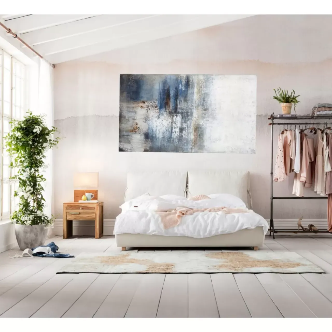 KARE Design Bilder-Acrylbild Abstract Into The Night 210X120