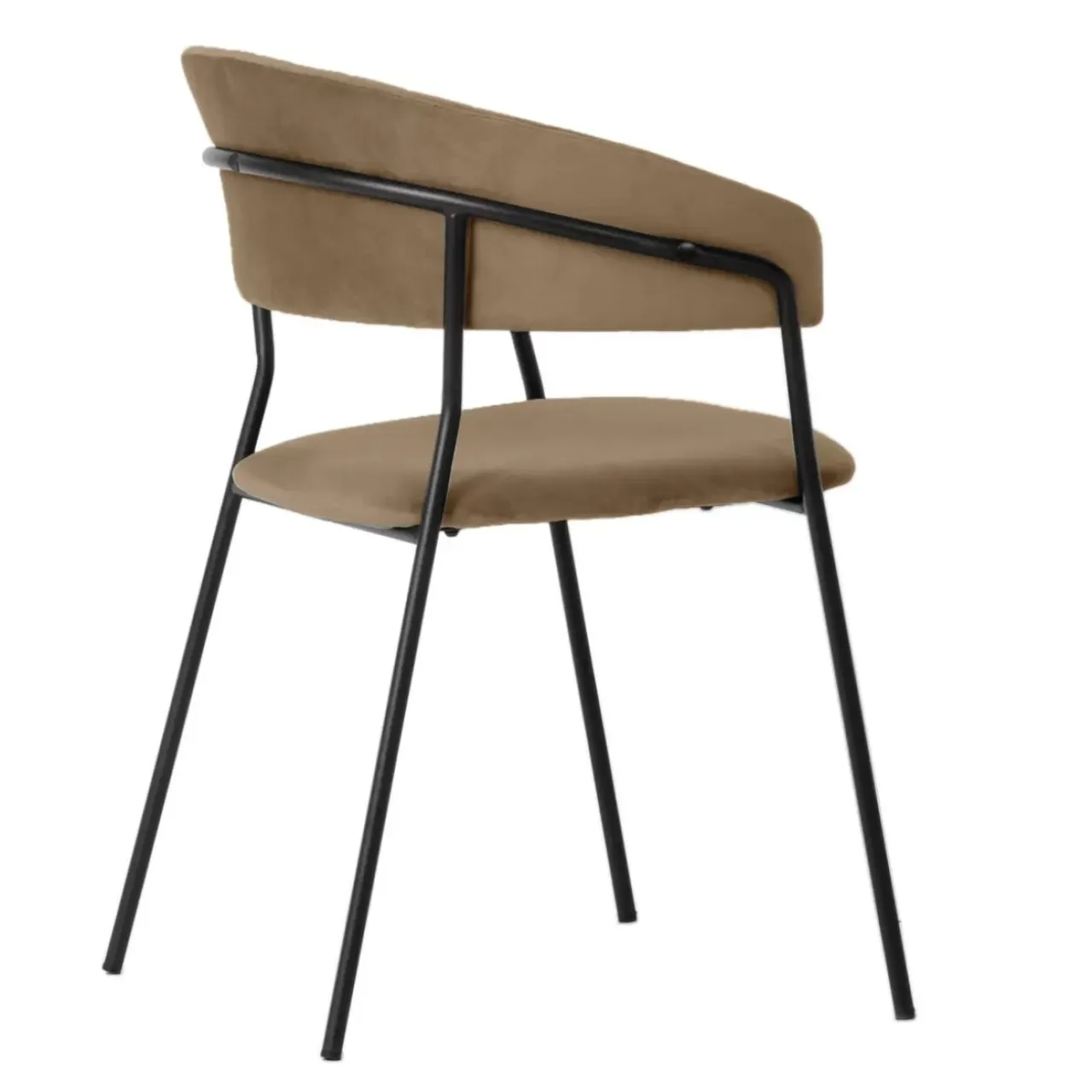 KARE Design Stühle-Armlehnstuhl Belle Braun (2/Set)