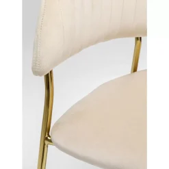 KARE Design Stühle-Armlehnstuhl Belle Creme (2/Set)