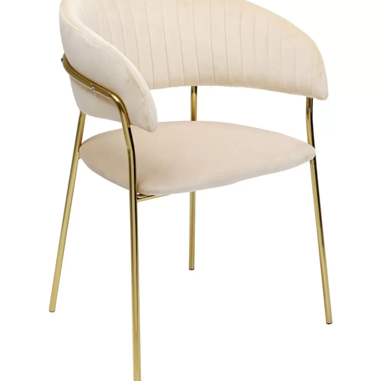 KARE Design Stühle-Armlehnstuhl Belle Creme (2/Set)