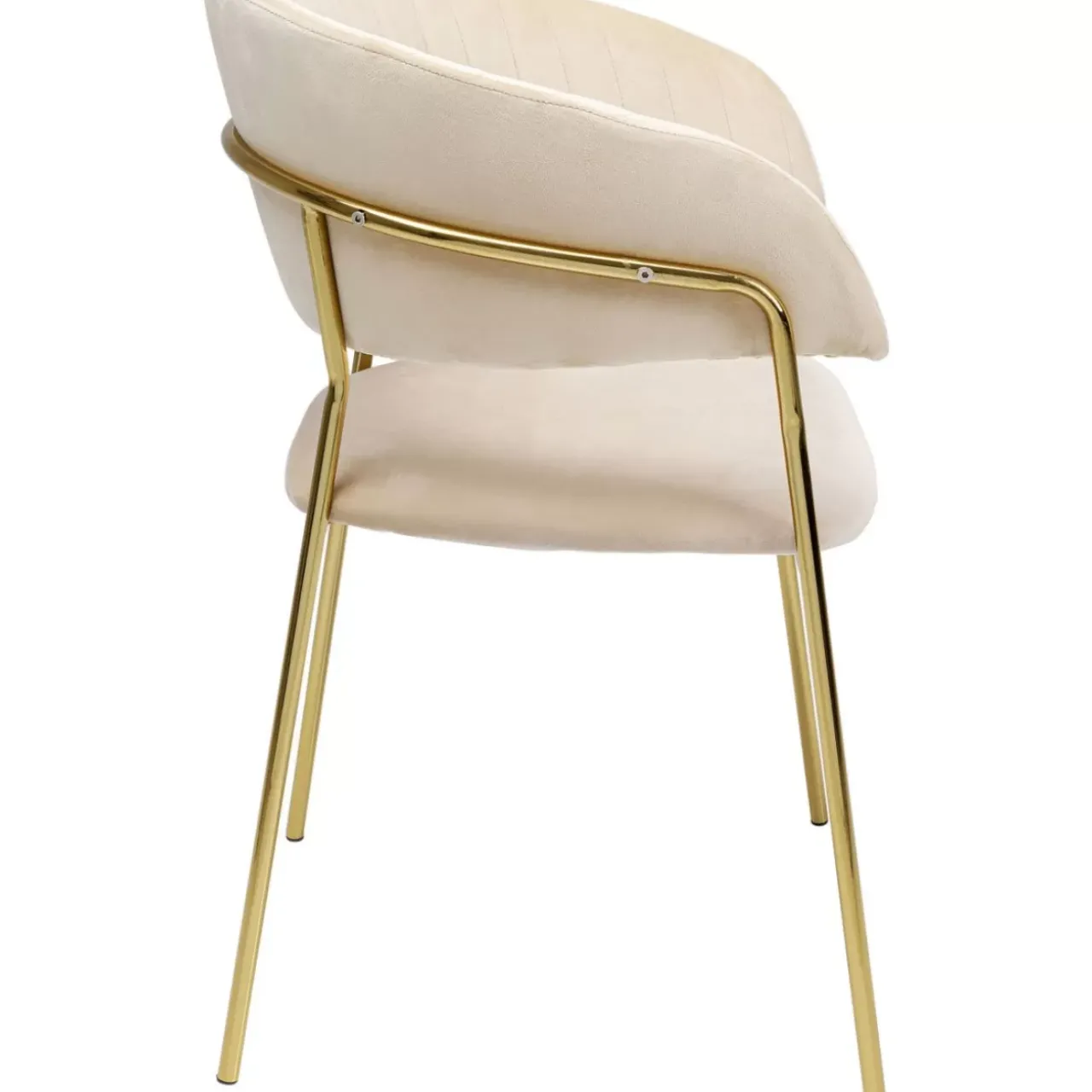 KARE Design Stühle-Armlehnstuhl Belle Creme (2/Set)