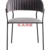 KARE Design Stühle-Armlehnstuhl Belle Grau (2/Set)