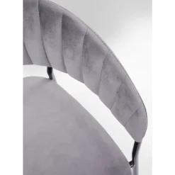 KARE Design Stühle-Armlehnstuhl Belle Grau (2/Set)