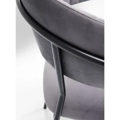 KARE Design Stühle-Armlehnstuhl Belle Grau (2/Set)