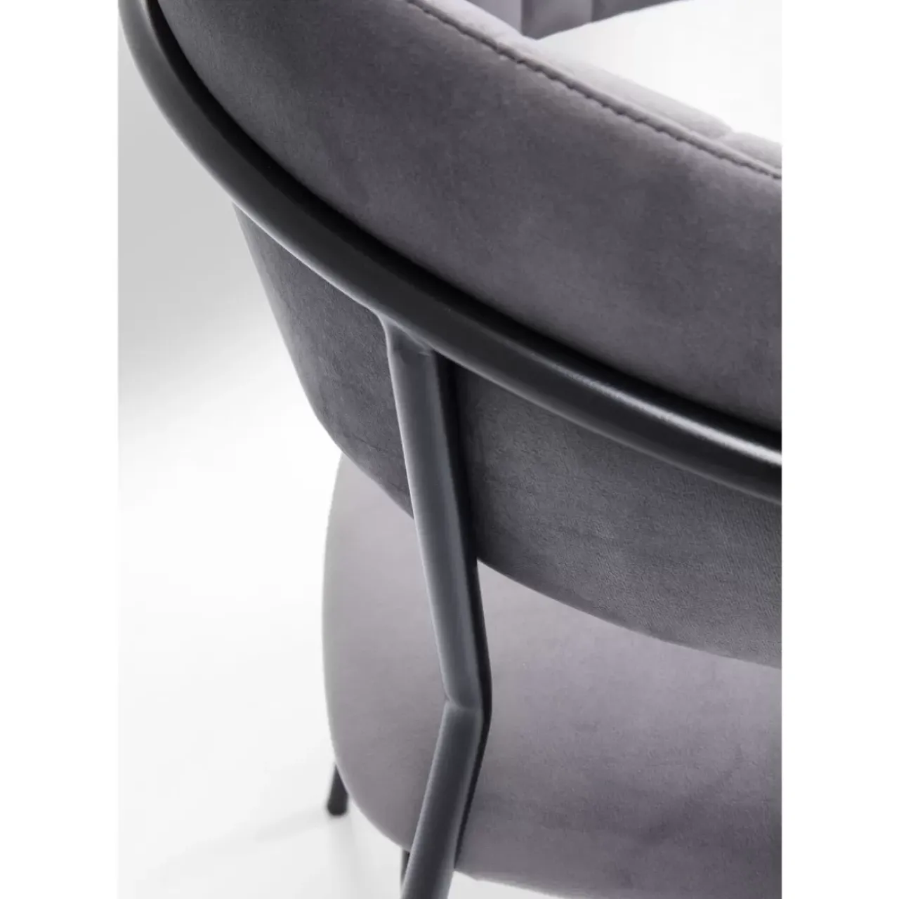 KARE Design Stühle-Armlehnstuhl Belle Grau (2/Set)