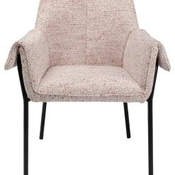 KARE Design Stühle-Armlehnstuhl Bess Beige Flitter