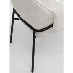 KARE Design Stühle-Armlehnstuhl Bess Creme