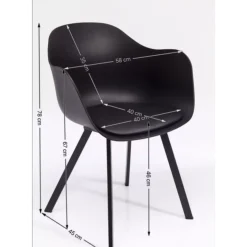 KARE Design Stühle-Armlehnstuhl Brentwood