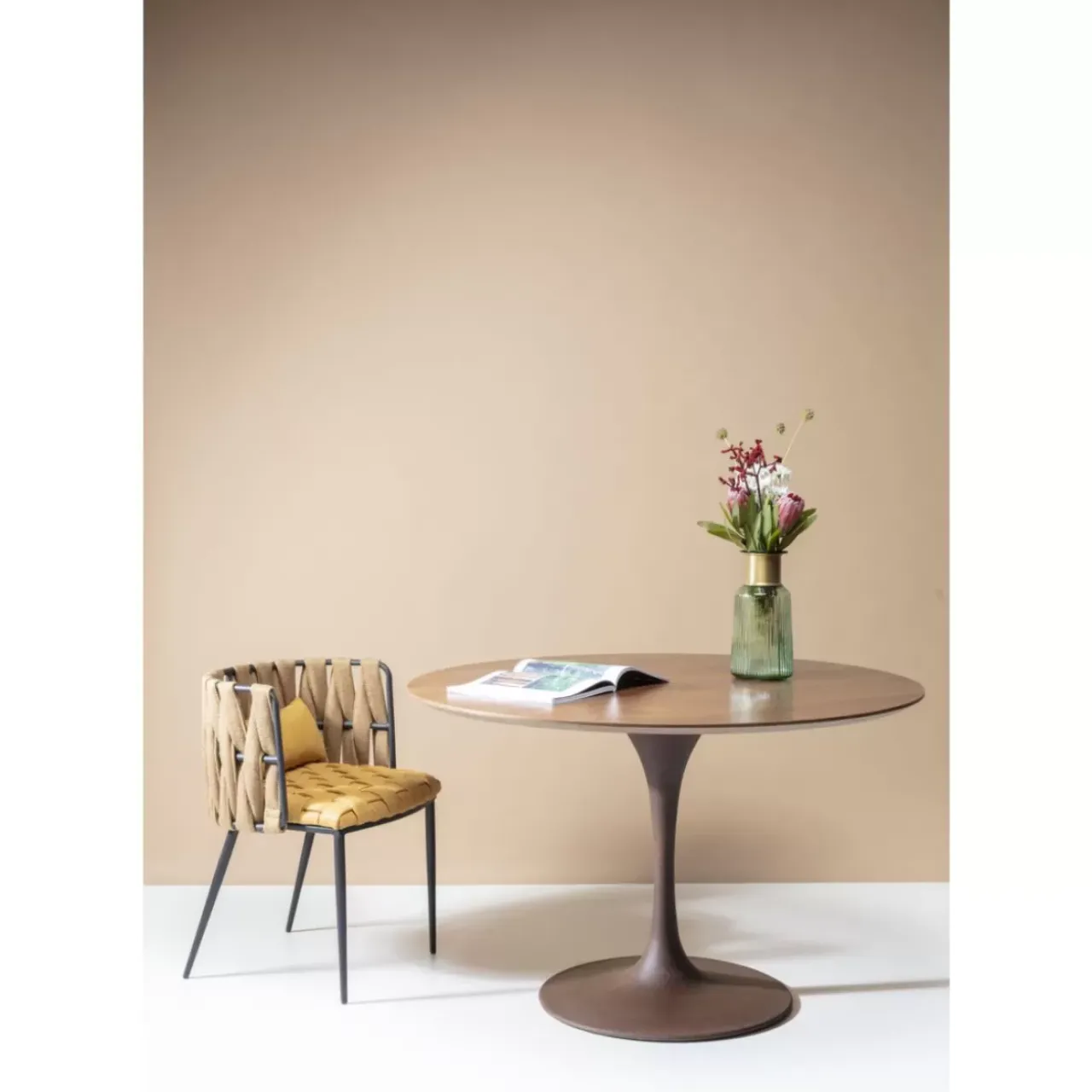 KARE Design Stühle-Armlehnstuhl Cheerio Gelb Inkl. Kissen