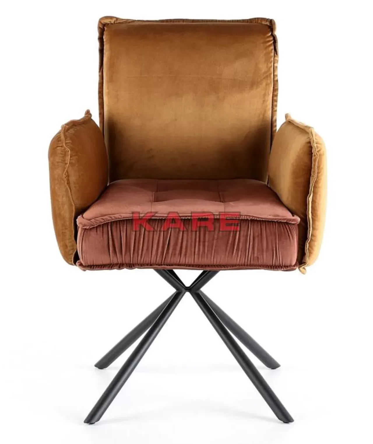 KARE Design Stühle-Armlehnstuhl Chelsea Braun