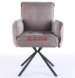 KARE Design Stühle-Armlehnstuhl Chelsea Grau