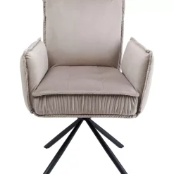 KARE Design Stühle-Armlehnstuhl Chelsea Grau