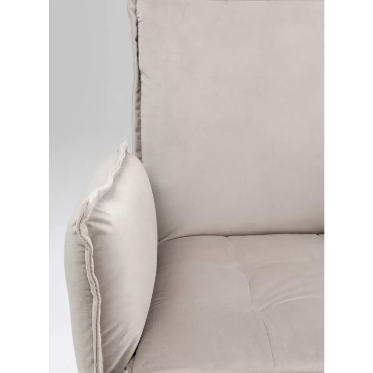 KARE Design Stühle-Armlehnstuhl Chelsea Grau