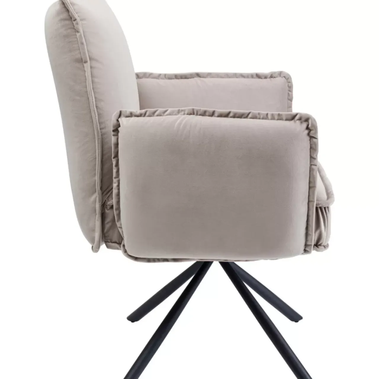 KARE Design Stühle-Armlehnstuhl Chelsea Grau