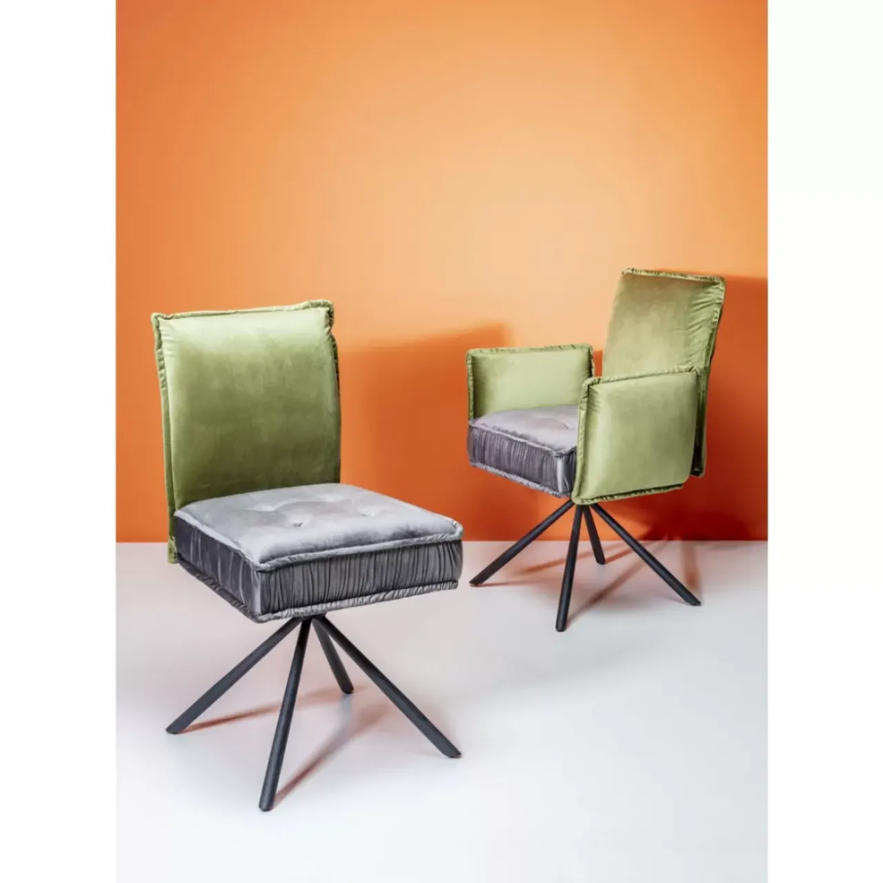 KARE Design Stühle-Armlehnstuhl Chelsea Grun