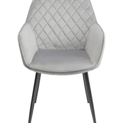 KARE Design Stühle-Armlehnstuhl Kayla Grau