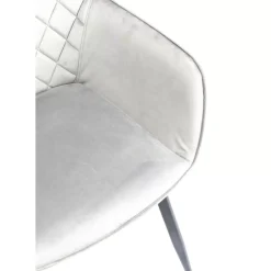 KARE Design Stühle-Armlehnstuhl Kayla Grau