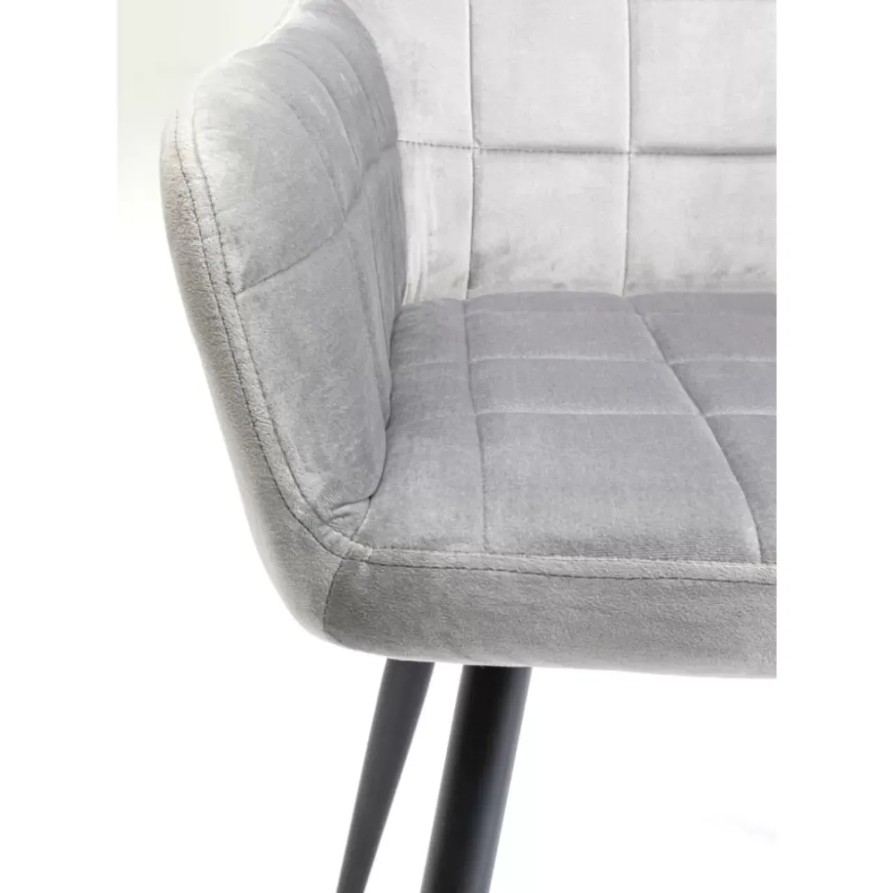 KARE Design Stühle-Armlehnstuhl Kim Grau