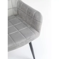 KARE Design Stühle-Armlehnstuhl Kim Grau