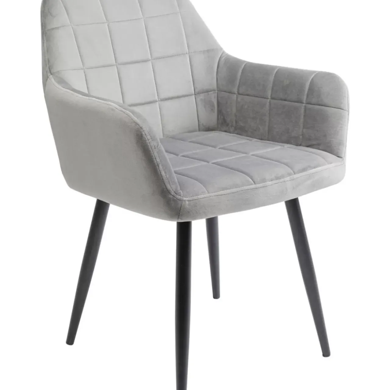 KARE Design Stühle-Armlehnstuhl Kim Grau