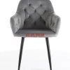 KARE Design Stühle-Armlehnstuhl Kira Grau