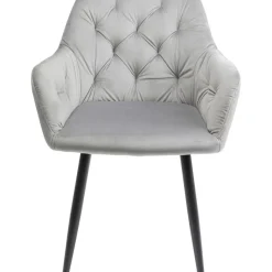 KARE Design Stühle-Armlehnstuhl Kira Grau