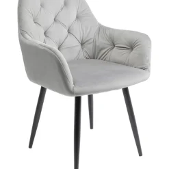 KARE Design Stühle-Armlehnstuhl Kira Grau