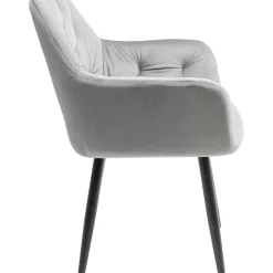 KARE Design Stühle-Armlehnstuhl Kira Grau