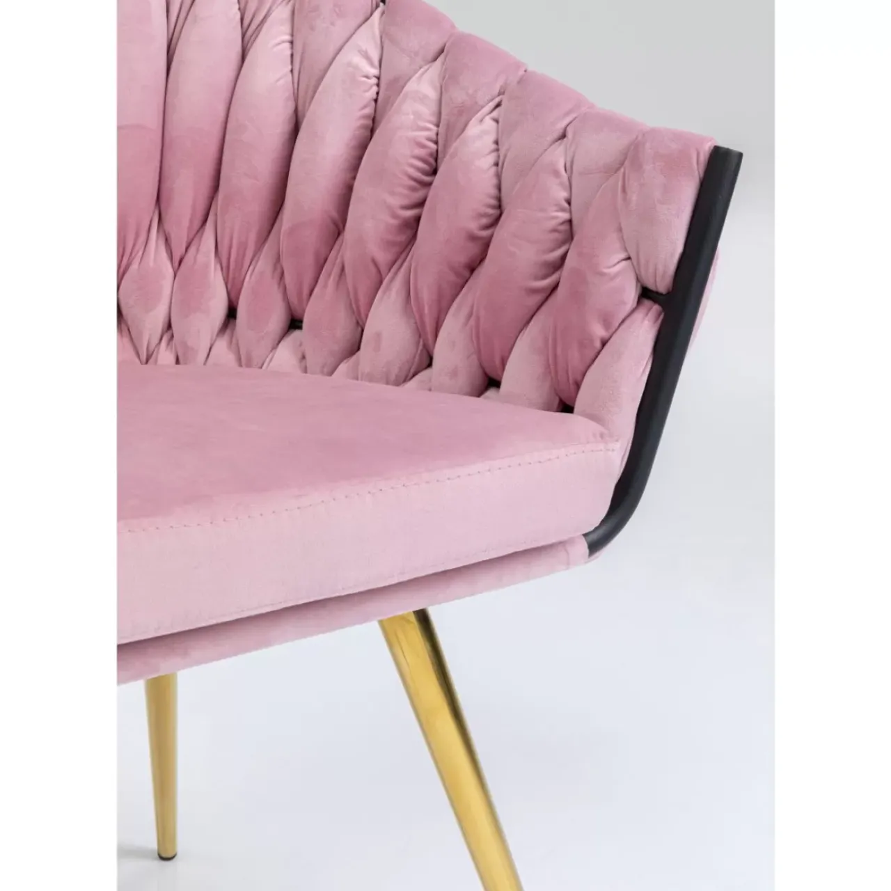 KARE Design Stühle-Armlehnstuhl Knot Rose