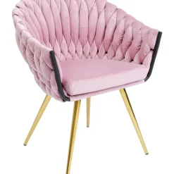 KARE Design Stühle-Armlehnstuhl Knot Rose