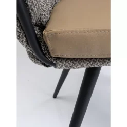 KARE Design Stühle-Armlehnstuhl Knot Tweed