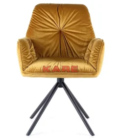 KARE Design Stühle-Armlehnstuhl Mila Gelb