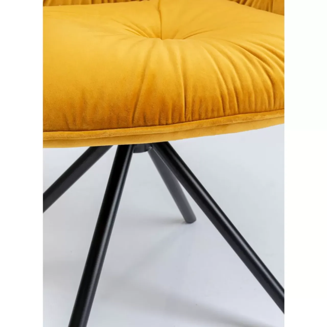 KARE Design Stühle-Armlehnstuhl Mila Gelb