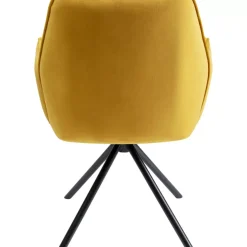 KARE Design Stühle-Armlehnstuhl Mila Gelb