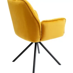 KARE Design Stühle-Armlehnstuhl Mila Gelb