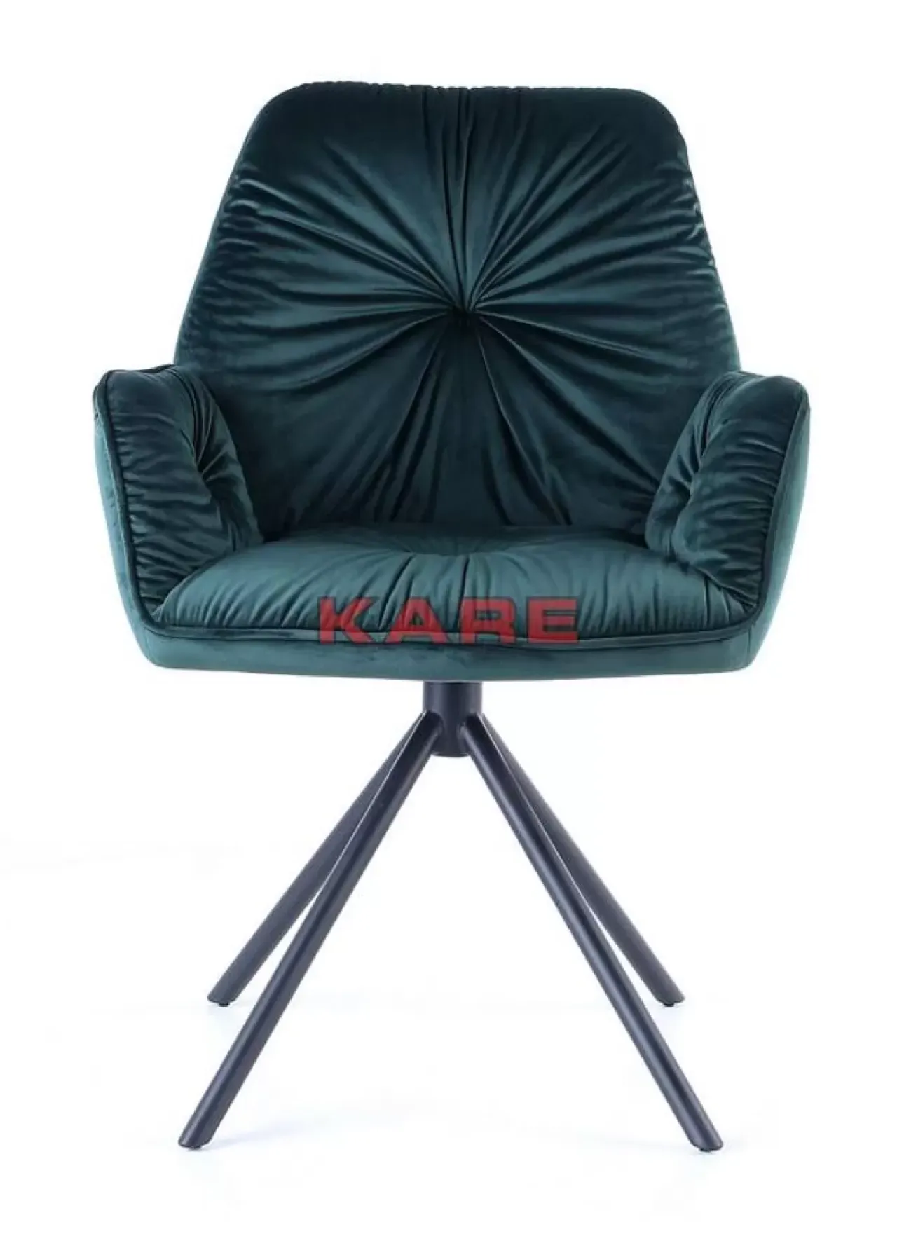 KARE Design Stühle-Armlehnstuhl Mila Grun