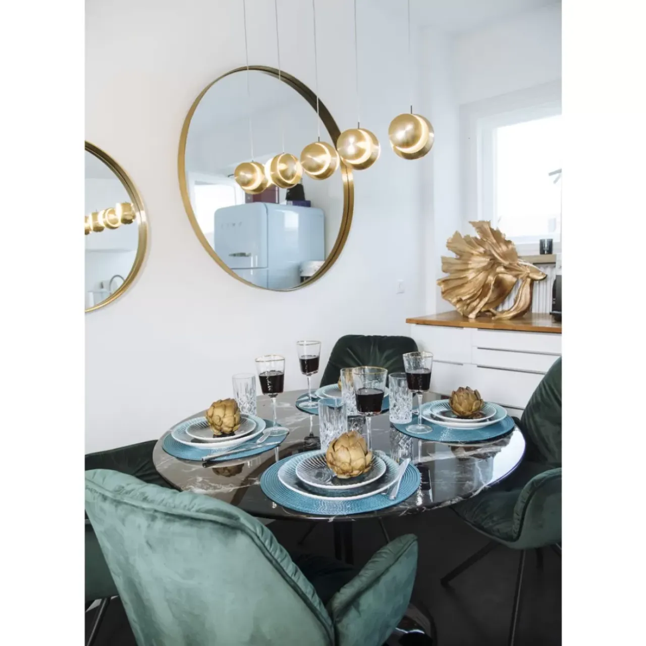 KARE Design Stühle-Armlehnstuhl Mila Grun