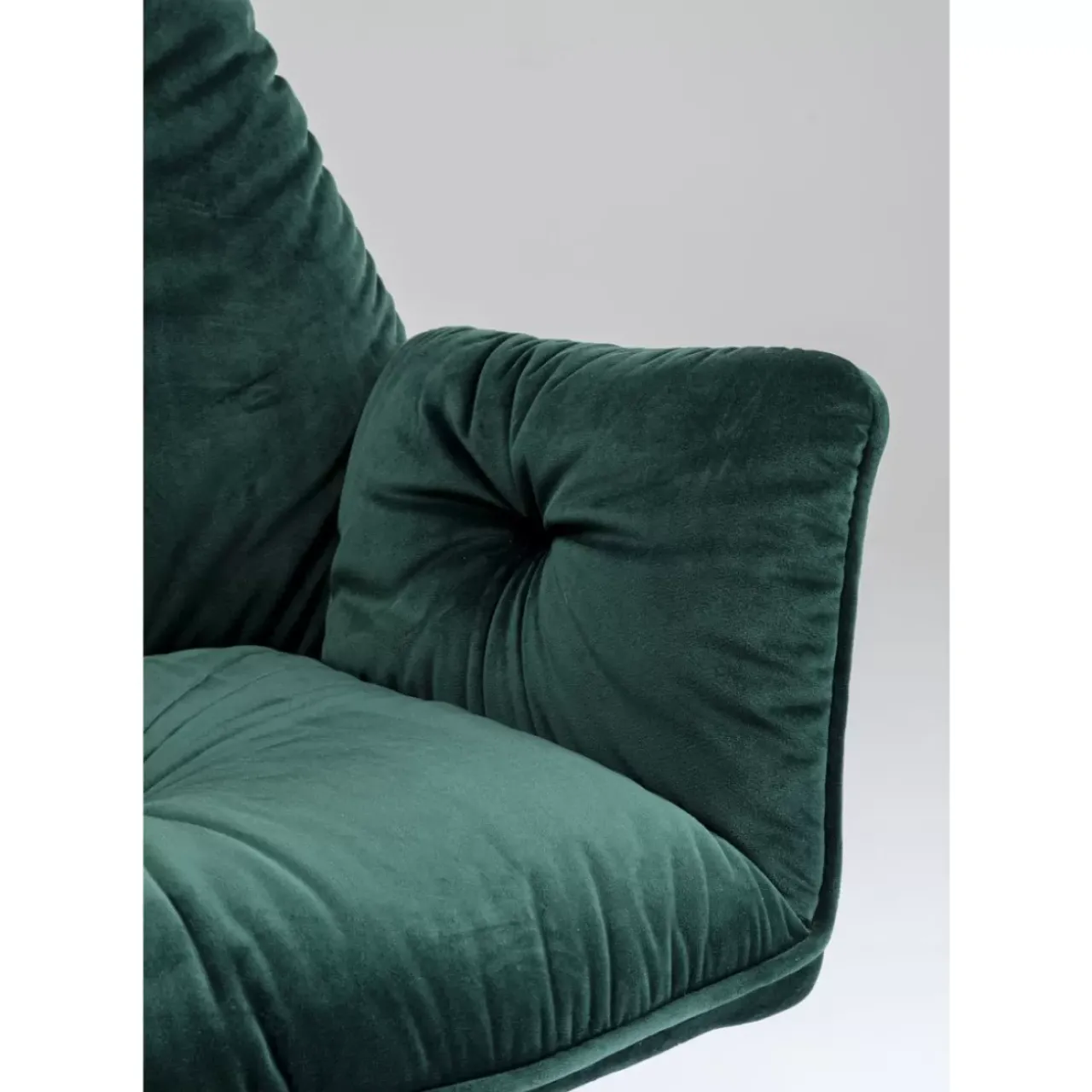 KARE Design Stühle-Armlehnstuhl Mila Grun