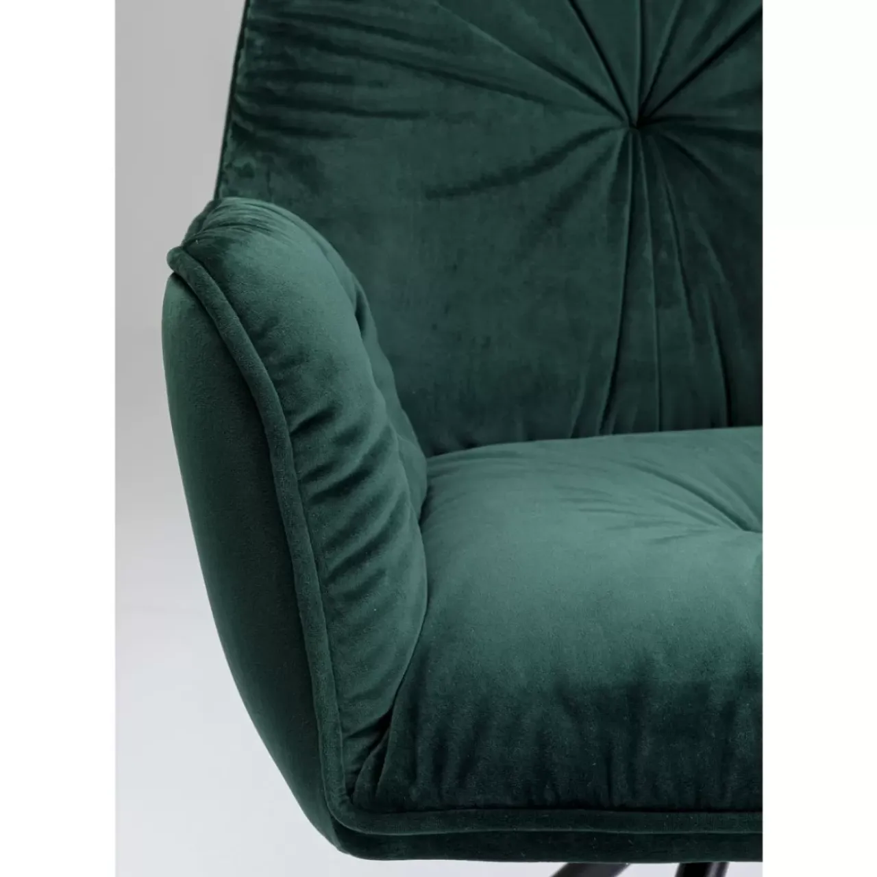 KARE Design Stühle-Armlehnstuhl Mila Grun