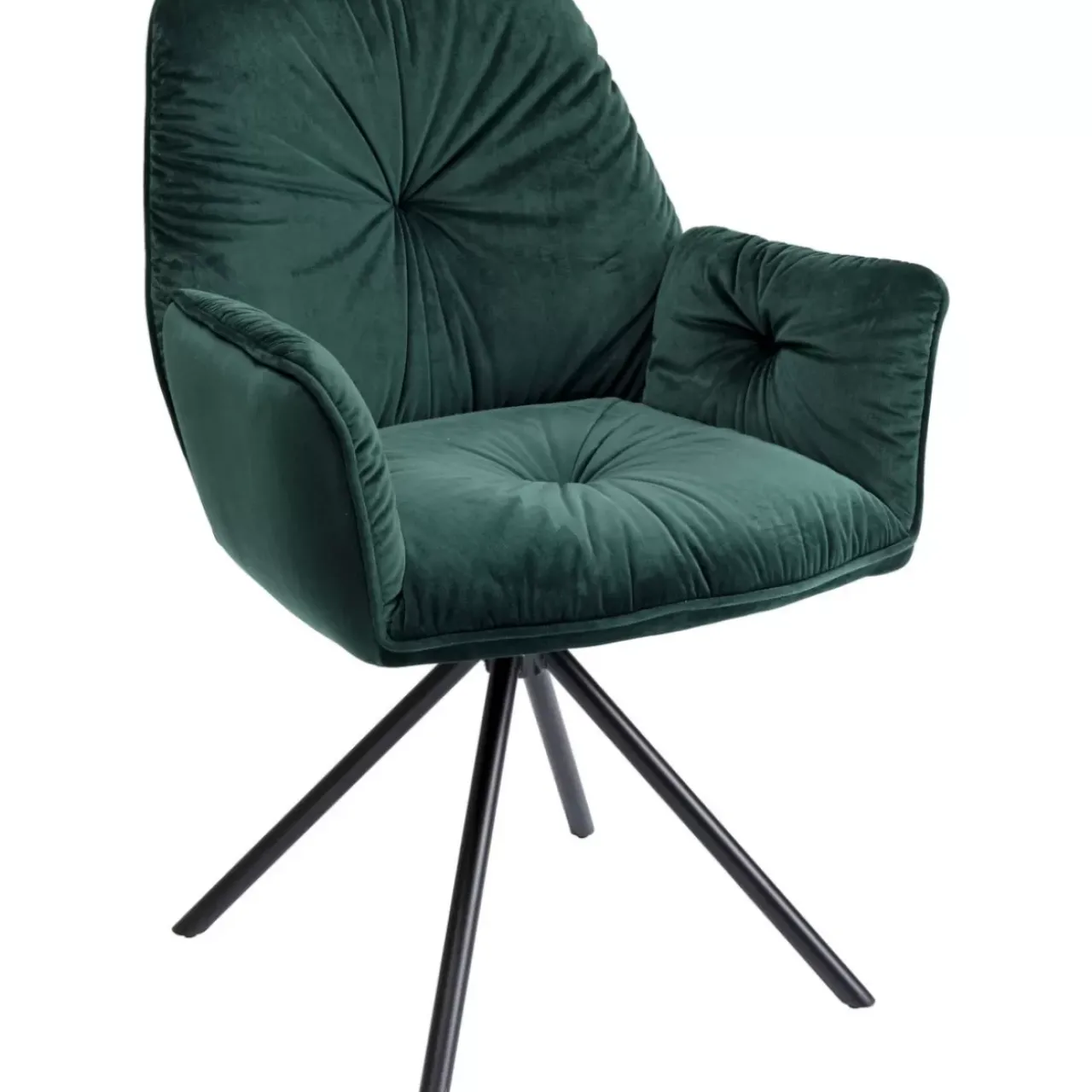 KARE Design Stühle-Armlehnstuhl Mila Grun