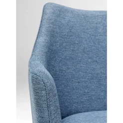 KARE Design Stühle-Armlehnstuhl Modino Blau