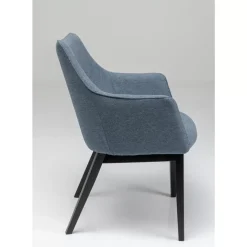 KARE Design Stühle-Armlehnstuhl Modino Blau