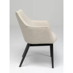 KARE Design Stühle-Armlehnstuhl Modino Creme