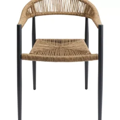 KARE Design Outdoormöbel-Armlehnstuhl Palma Beige