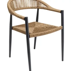 KARE Design Outdoormöbel-Armlehnstuhl Palma Beige