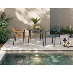 KARE Design Outdoormöbel-Armlehnstuhl Palma Beige