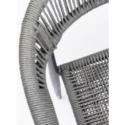 KARE Design Outdoormöbel-Armlehnstuhl Palma Grau