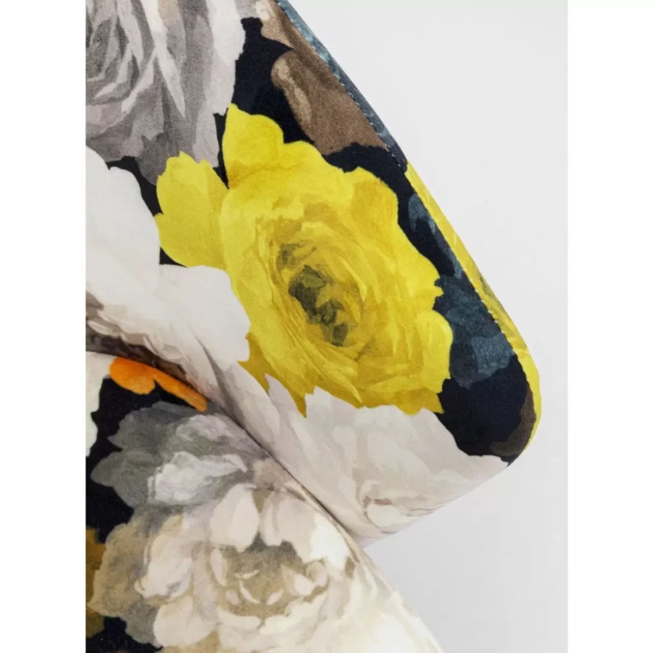 KARE Design Stühle-Armlehnstuhl Peony Flower Gelb