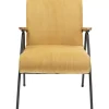 KARE Design Sessel-Armlehnstuhl Ryan Gelb